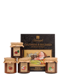 Edinburgh Preserves chutneys and relishes box 750g - British product