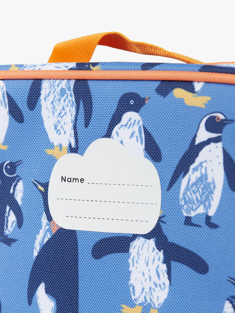 Frugi Penguin Waddle lunch bag - British product
