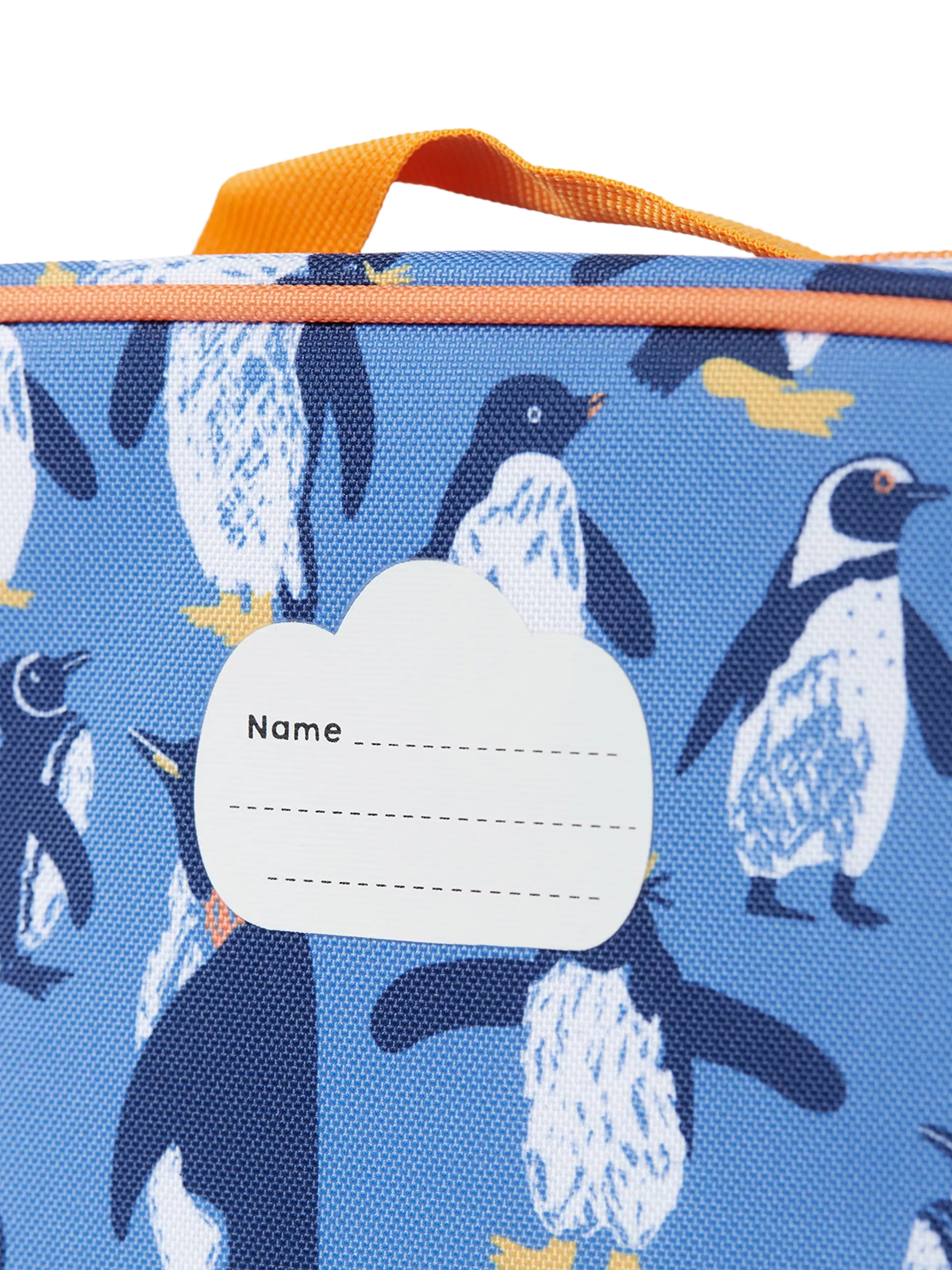 Frugi Penguin Waddle lunch bag - British product