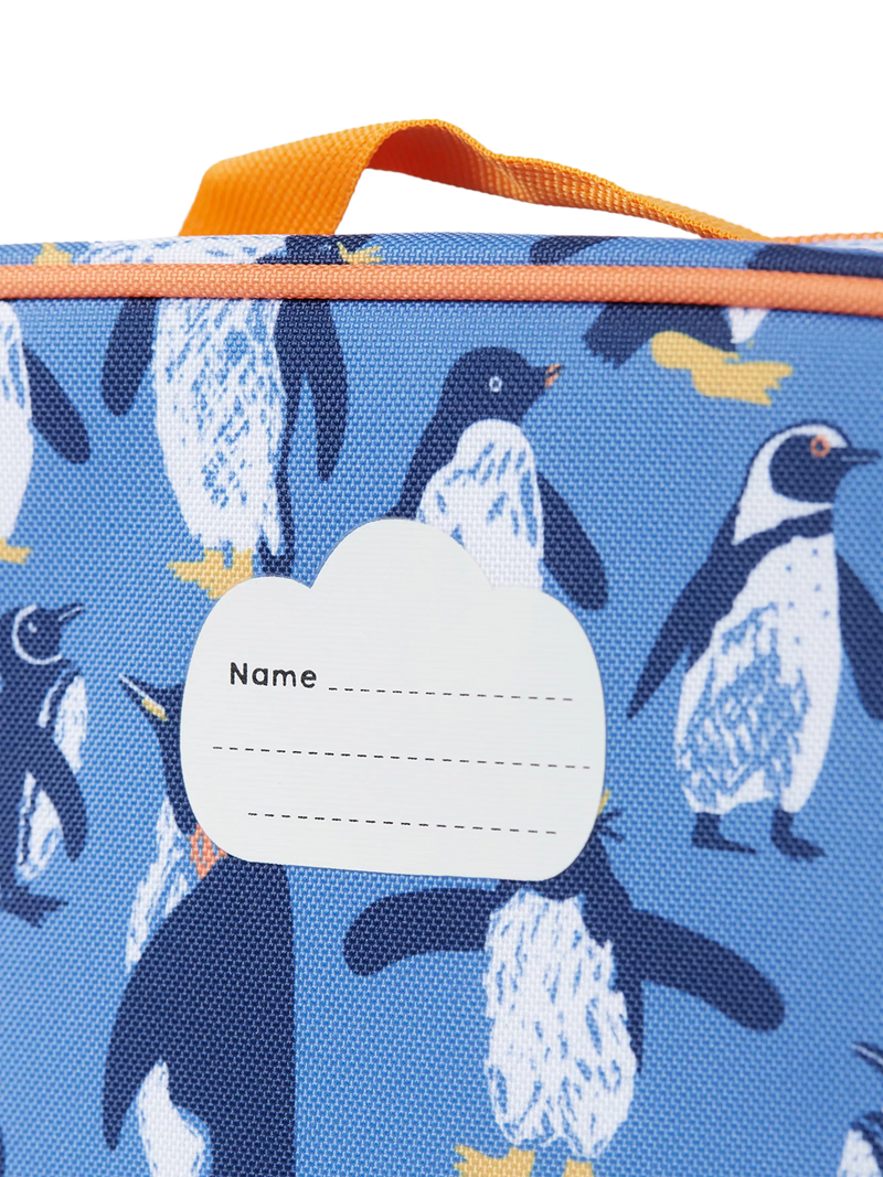 Frugi Penguin Waddle lunch bag - British product