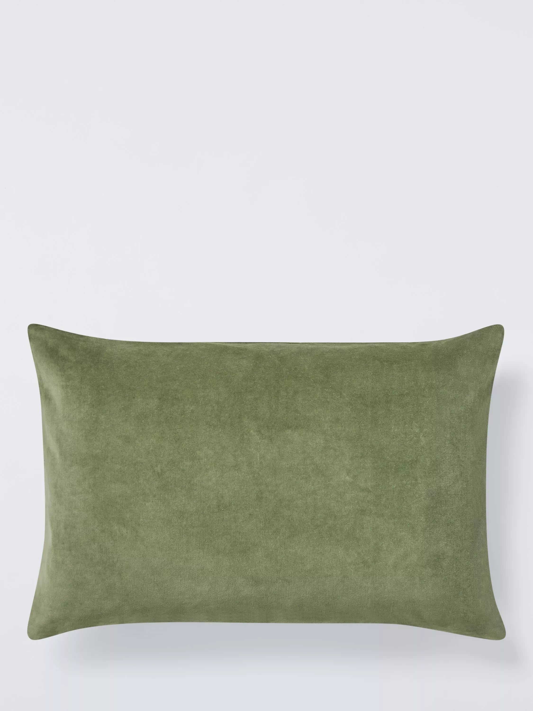 John Lewis Rectangular Cotton Velvet Cushion