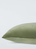 John Lewis rectangular cotton velvet cushion 40x60cm, UK version