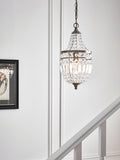John Lewis La Scala Acorn crystal chandelier satin bronze - British product