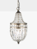 John Lewis La Scala Acorn crystal chandelier satin bronze - British product