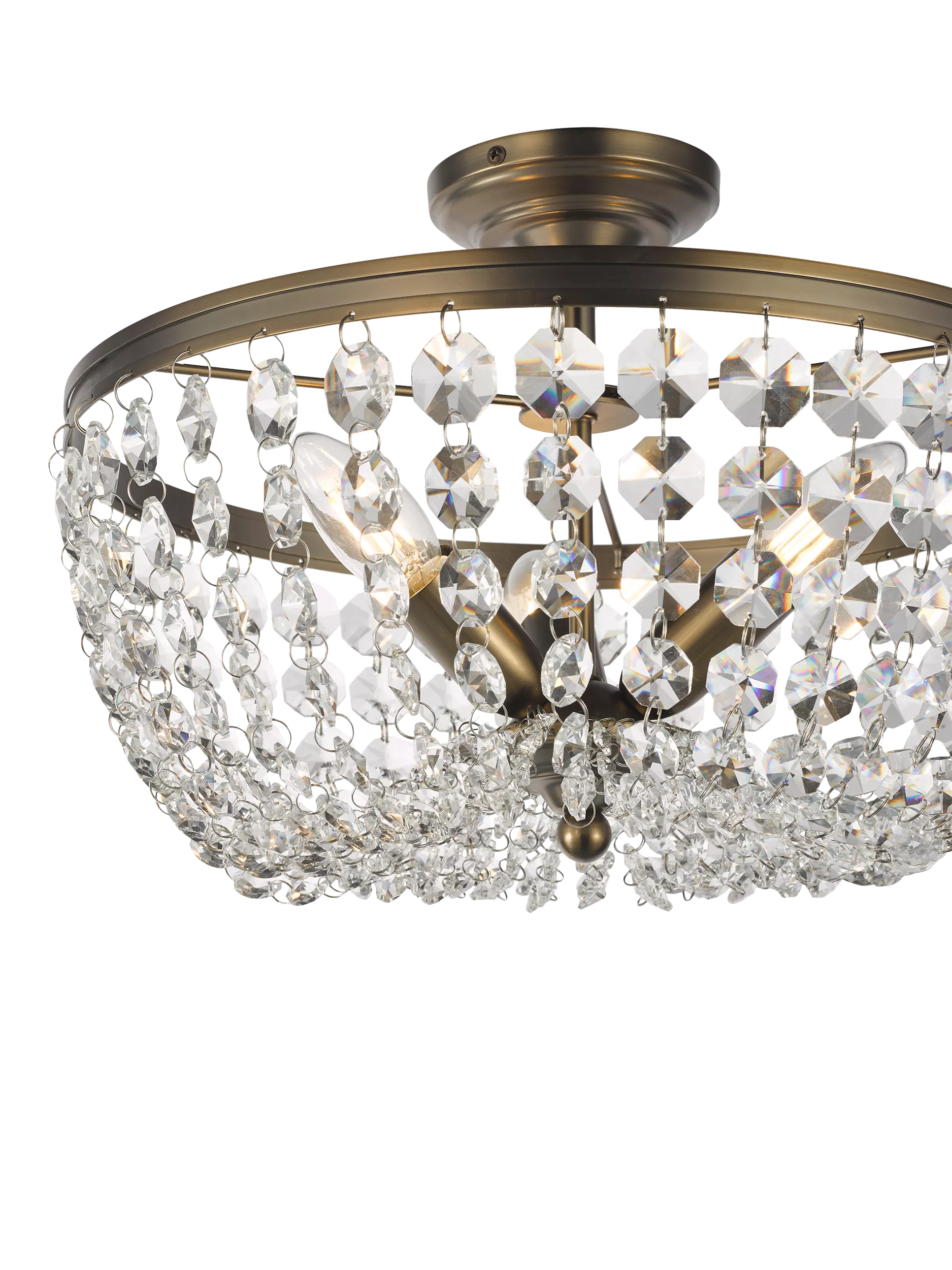 John Lewis La Scala chandelier satin bronze, UK version