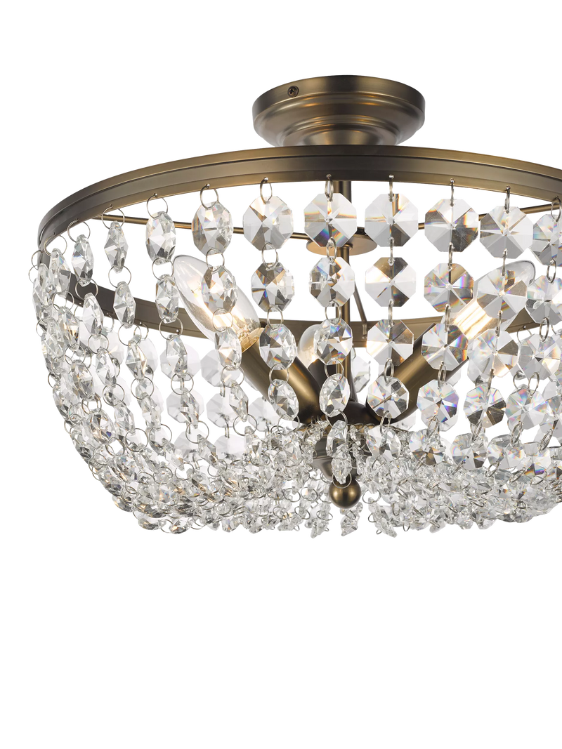John Lewis La Scala chandelier satin bronze, UK version