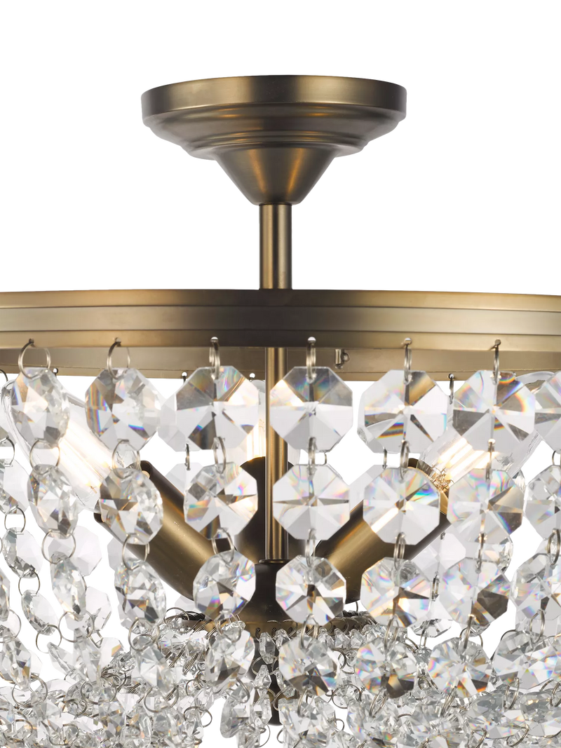 John Lewis La Scala chandelier satin bronze, UK version