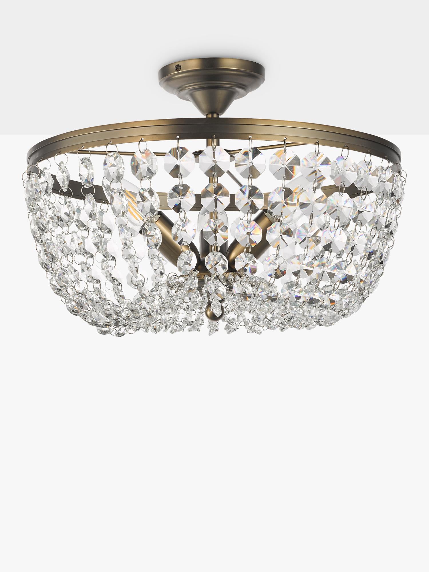 John Lewis La Scala chandelier satin bronze, UK version