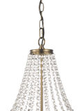 John Lewis La Scala satin bronze swag chandelier 52cm, UK version
