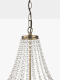 John Lewis La Scala satin bronze swag chandelier 52cm, UK version