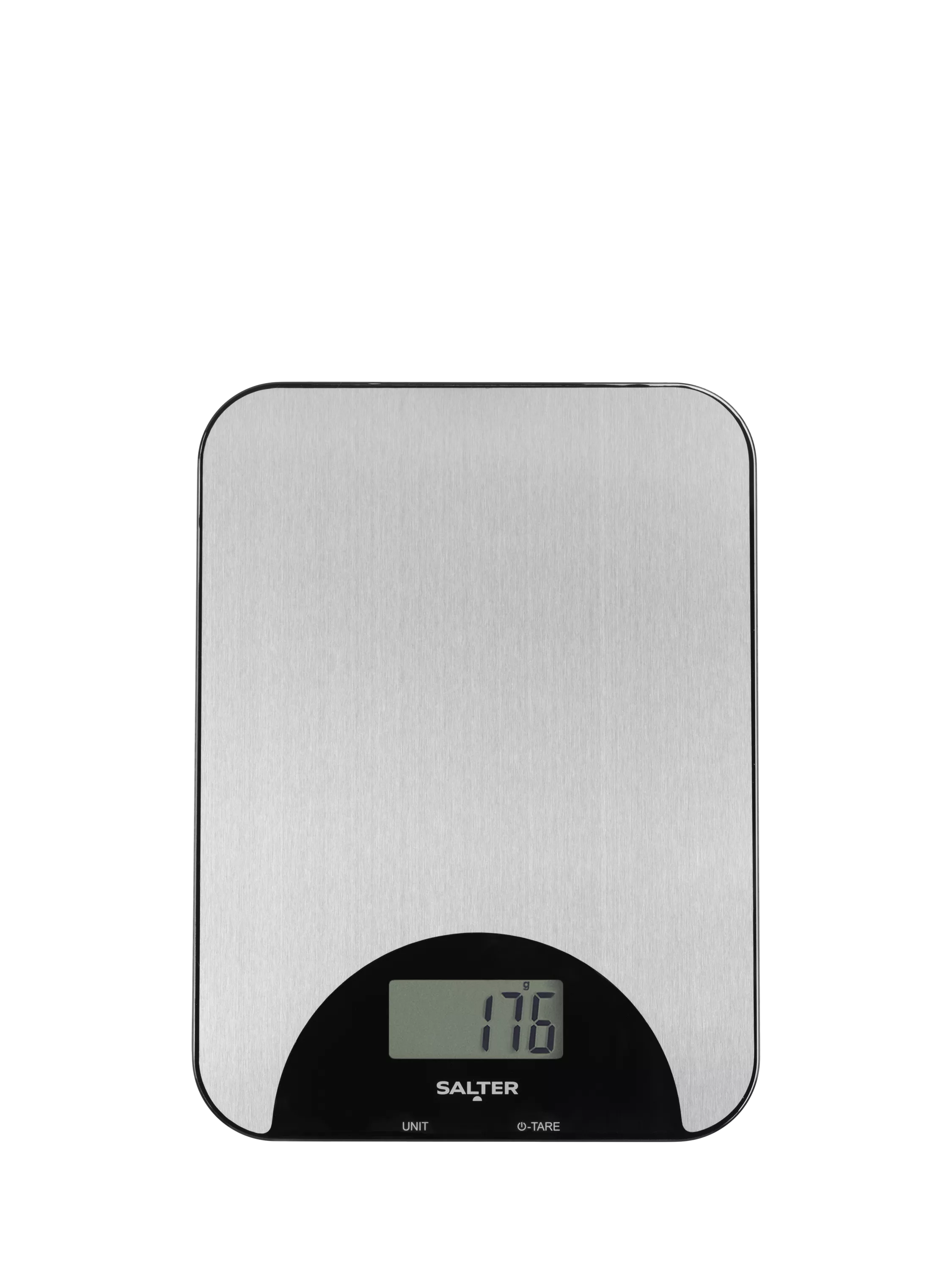 Salter stainless steel rechargeable kitchen scale 5kg (British brand)