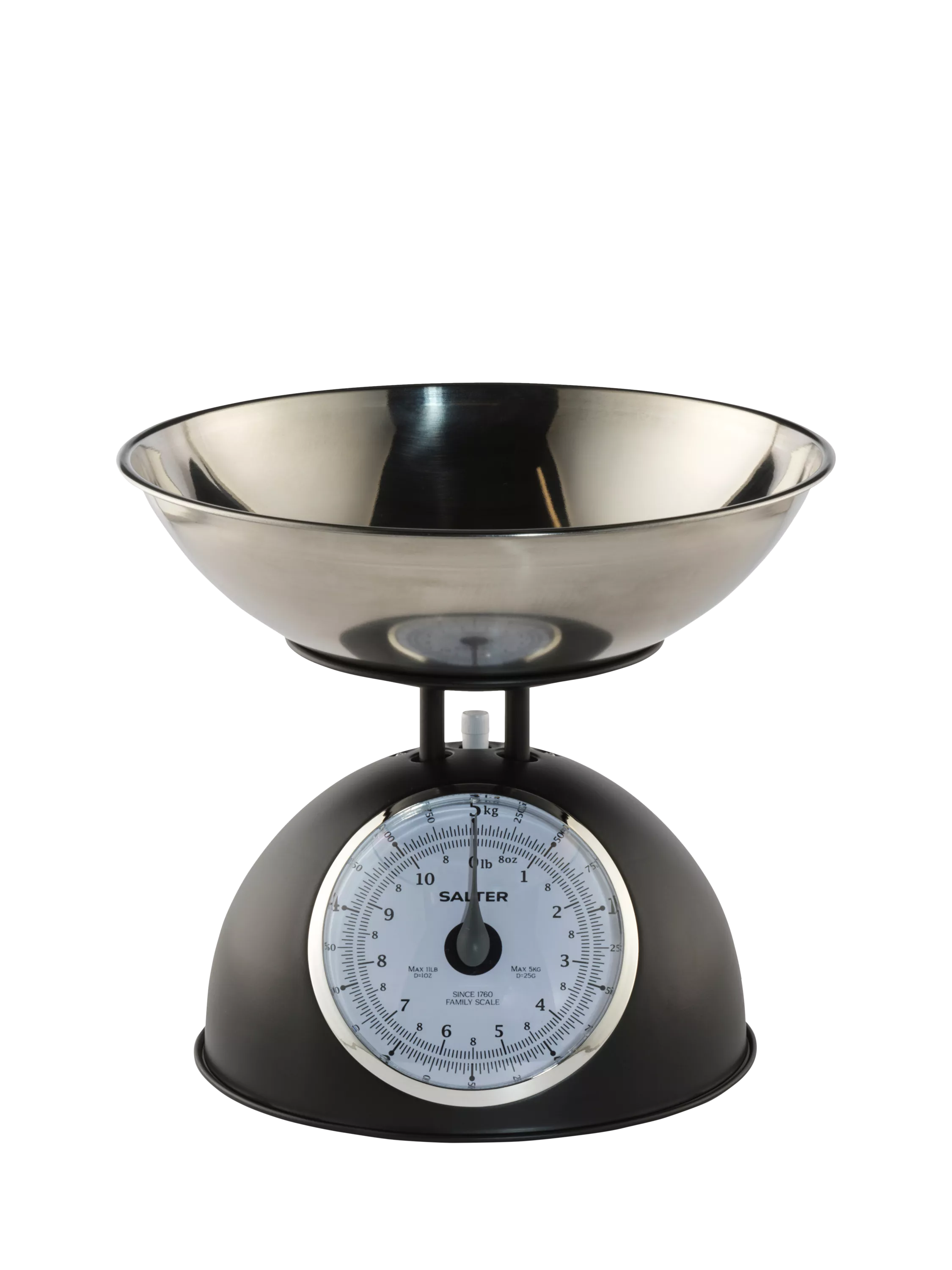 Salter mechanical kitchen scale 5kg black, UK version