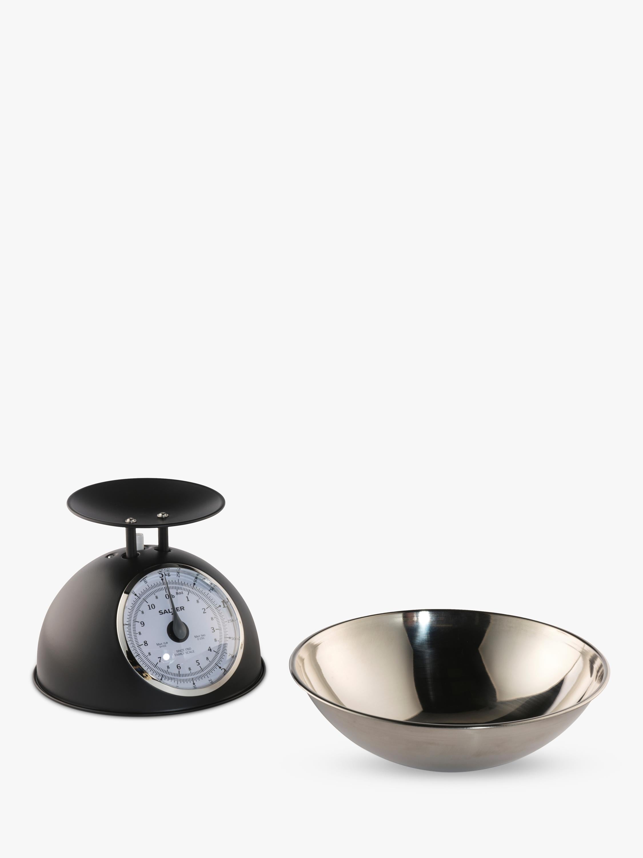 Salter mechanical kitchen scale 5kg black, UK version