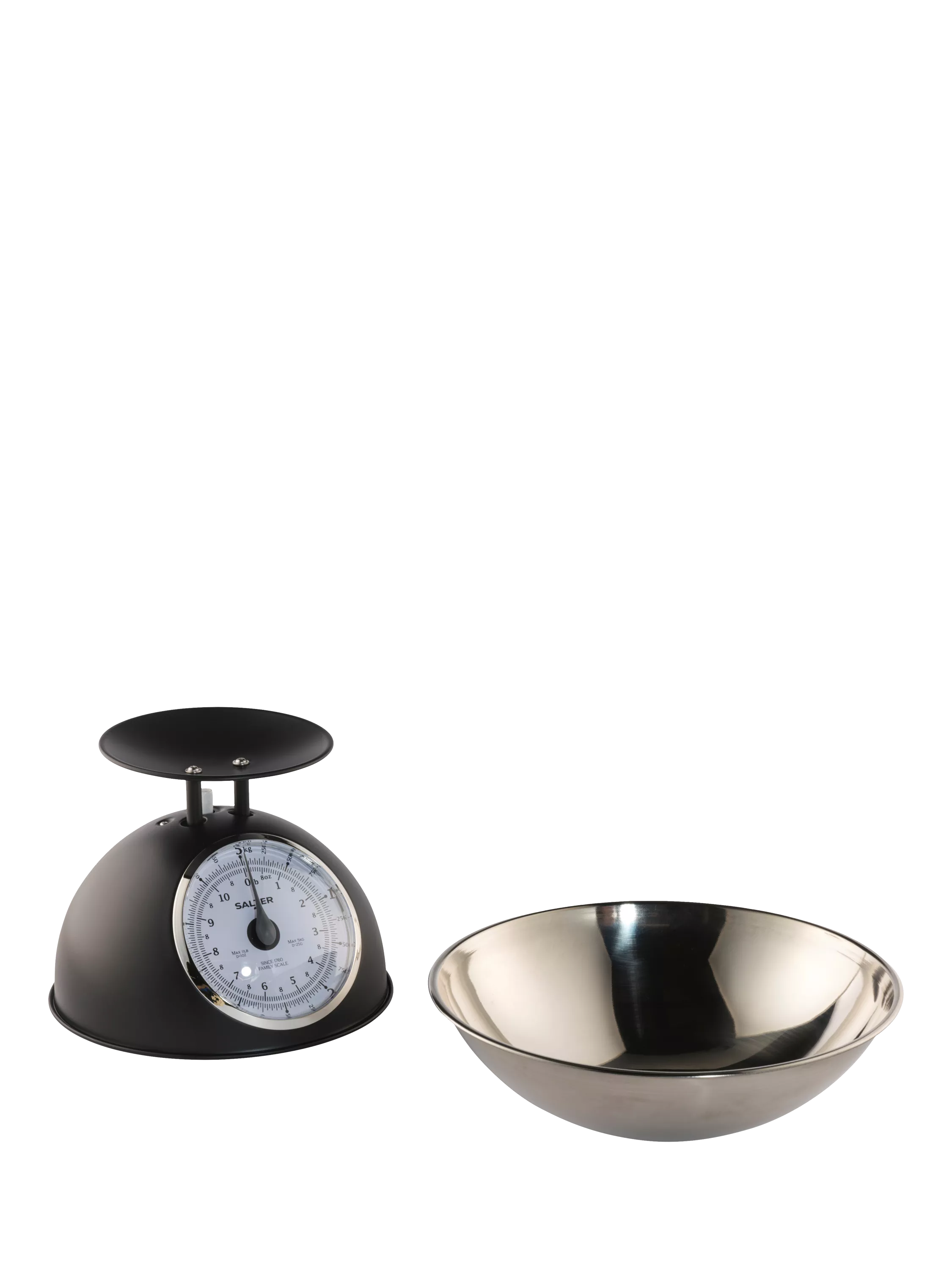 Salter mechanical kitchen scale 5kg black, UK version
