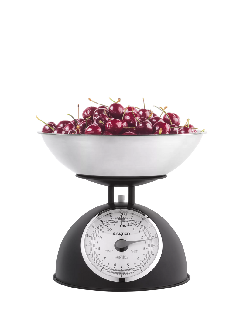 Salter mechanical kitchen scale 5kg black, UK version