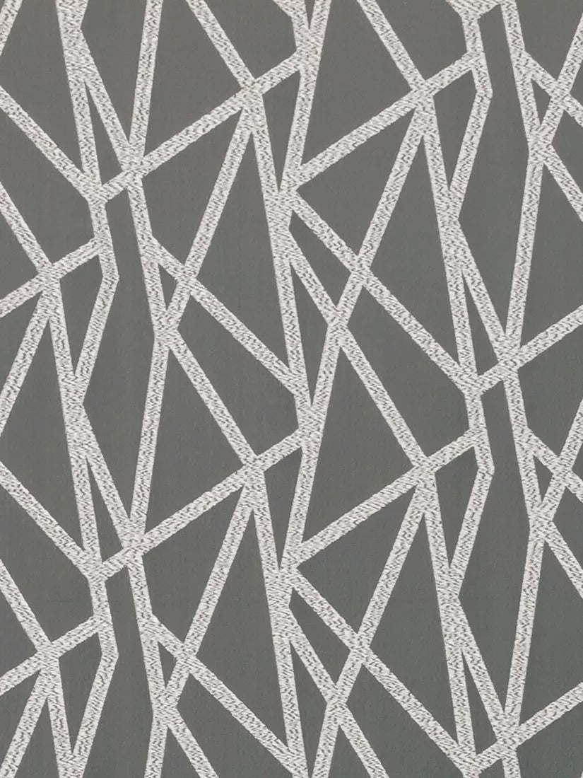 Clarke & Clarke Geomo Abstract Weave Furnishing Fabric, Taupe