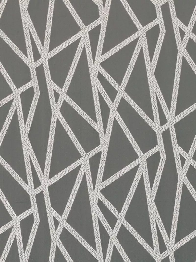 Clarke & Clarke Geomo Abstract Weave Furnishing Fabric, Taupe