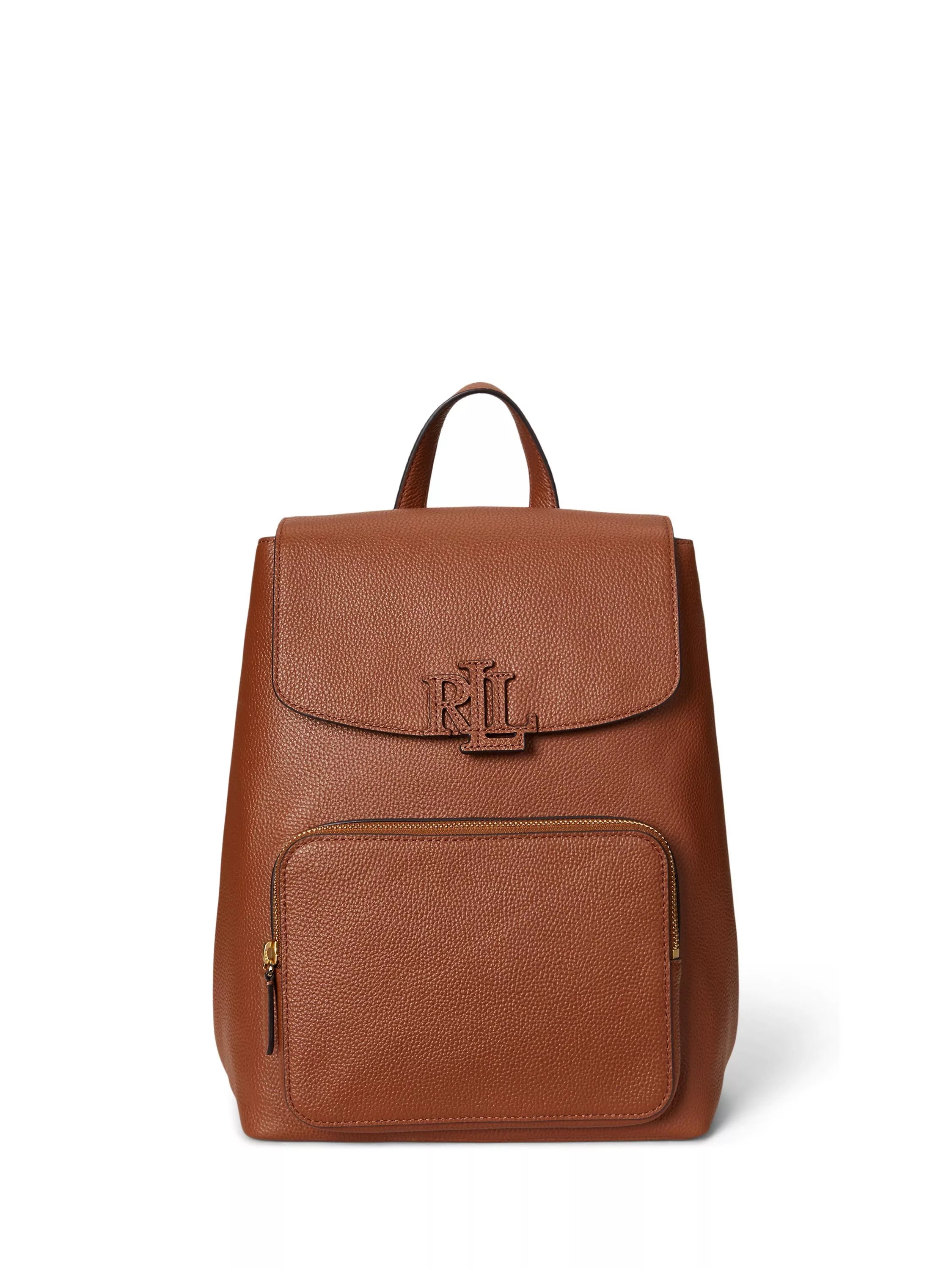 Lauren Ralph Lauren Cameryn Leather Backpack, Tan