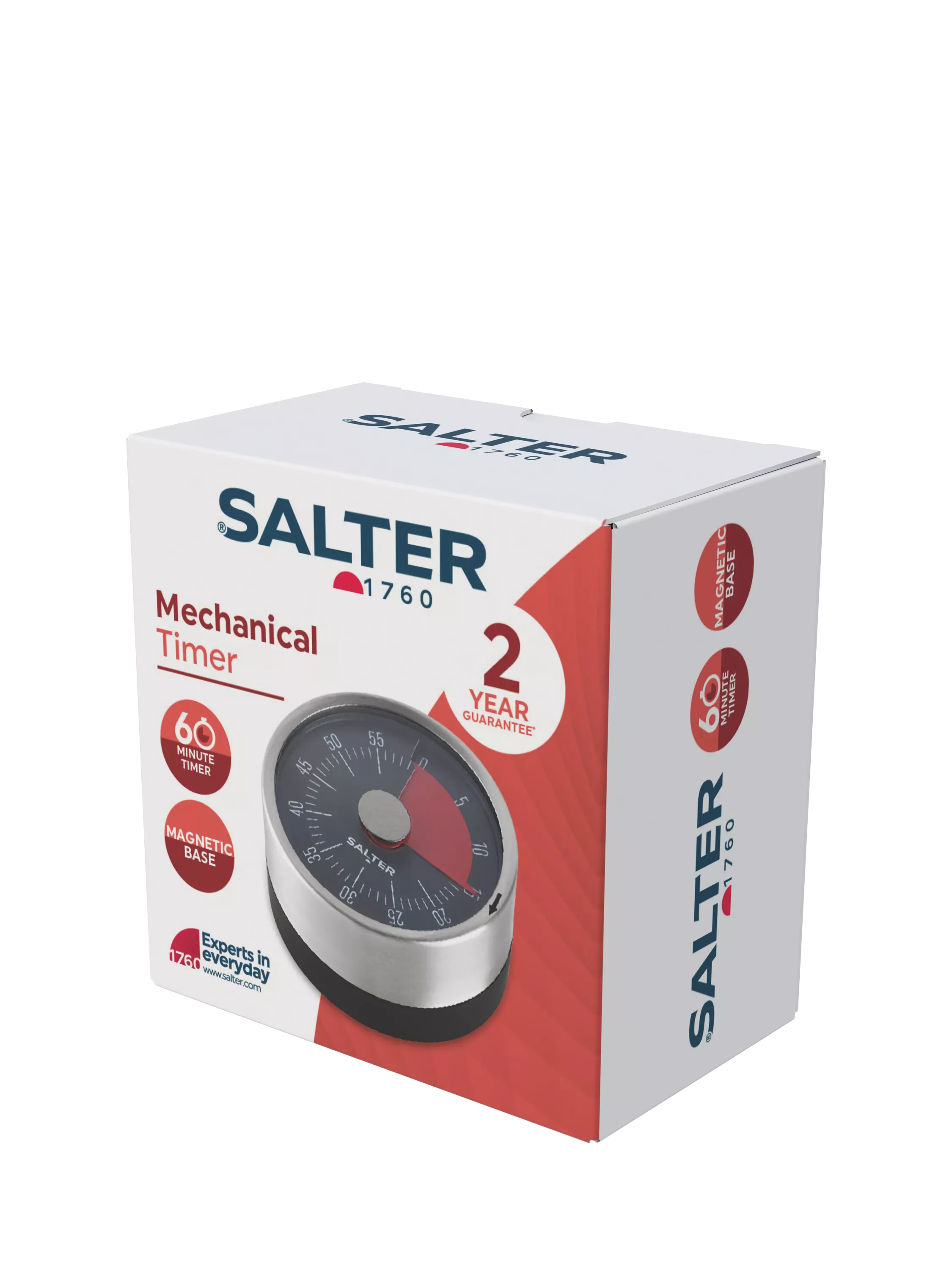 Salter magnetic mechanical kitchen timer - British product