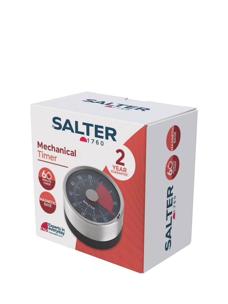 Salter magnetic mechanical kitchen timer - British product