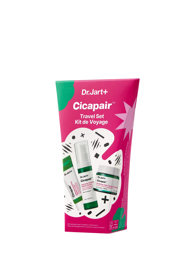 Dr Jart+ Cicapair travel skincare set - British product