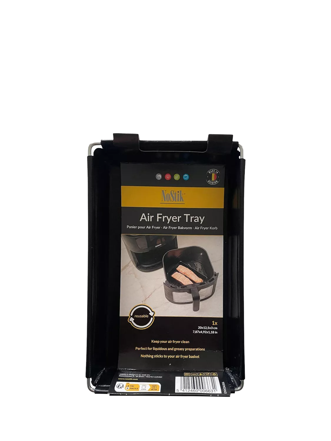 NoStik air fryer reusable non-stick tray, UK version