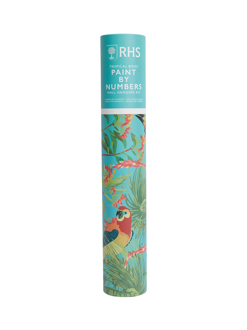 RHS Exotic Birds paint by numbers kit 40x50cm, imported from the UK