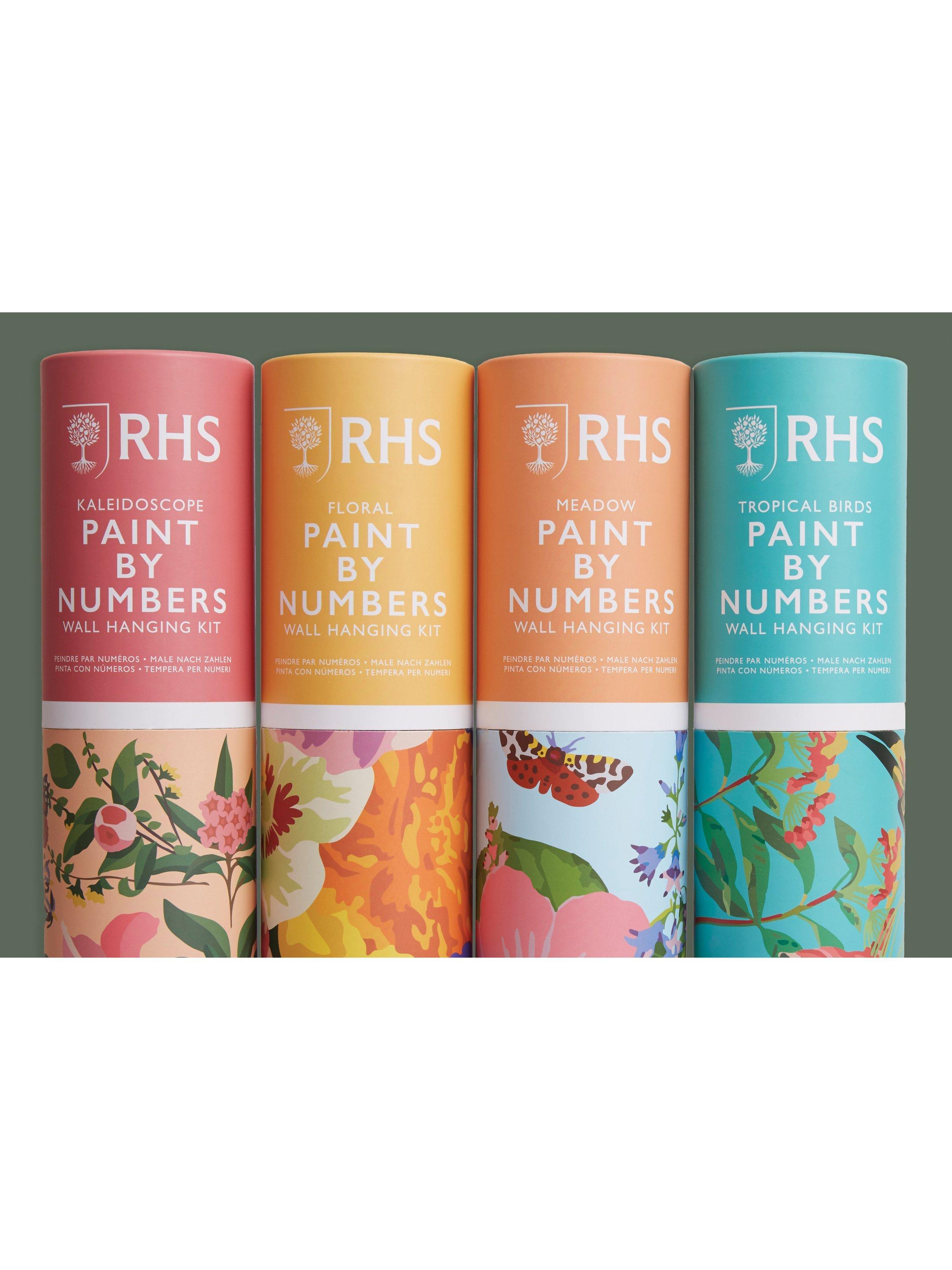 RHS Exotic Birds paint by numbers kit 40x50cm, imported from the UK