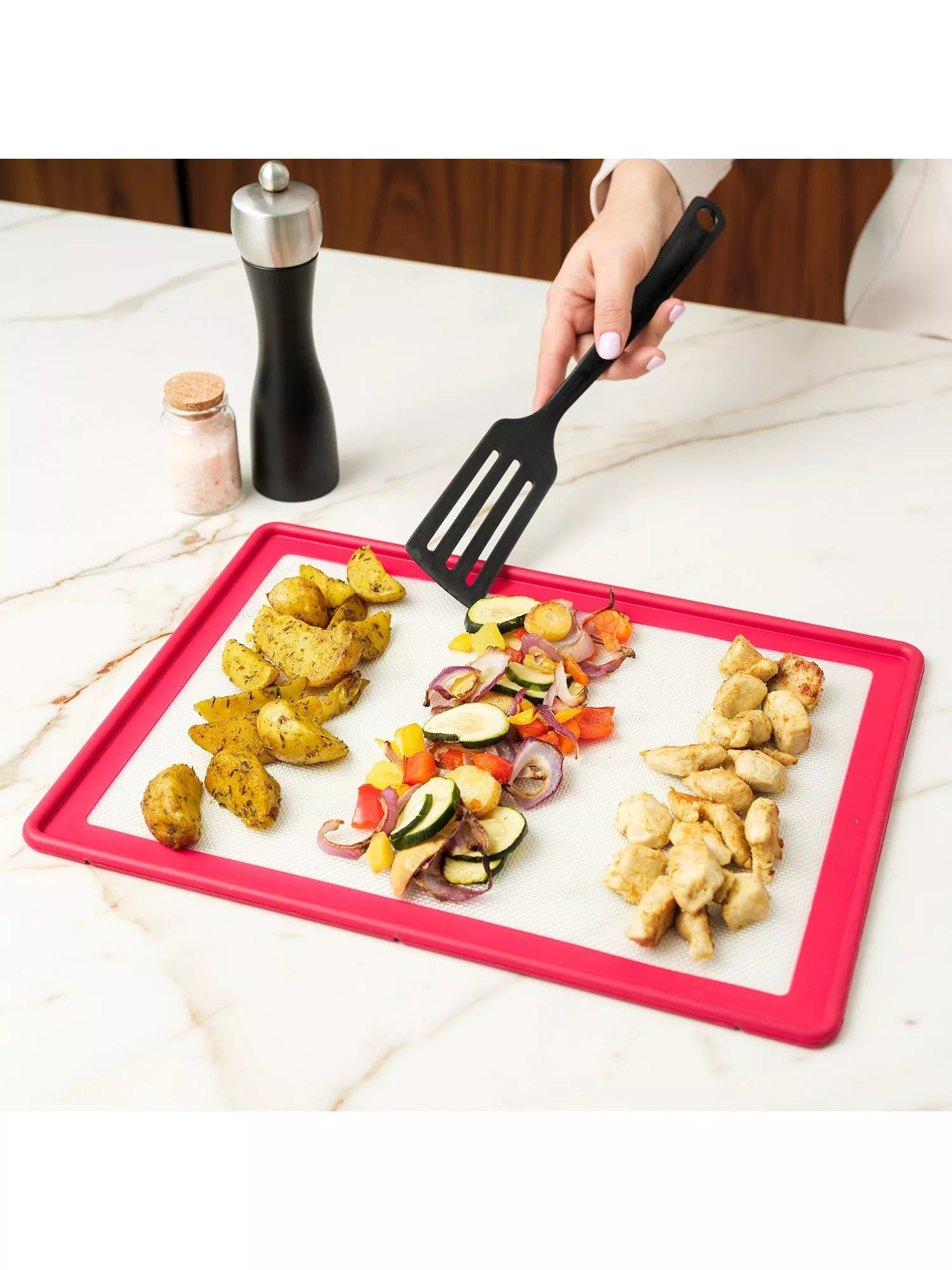 NoStik reusable non-stick silicone baking mat 40x30cm, imported from the UK