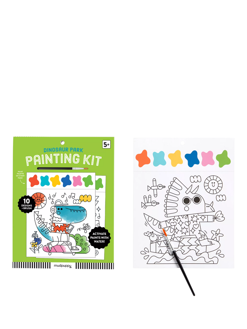 Galison Dinosaur Painting Kit craft set (British brand)