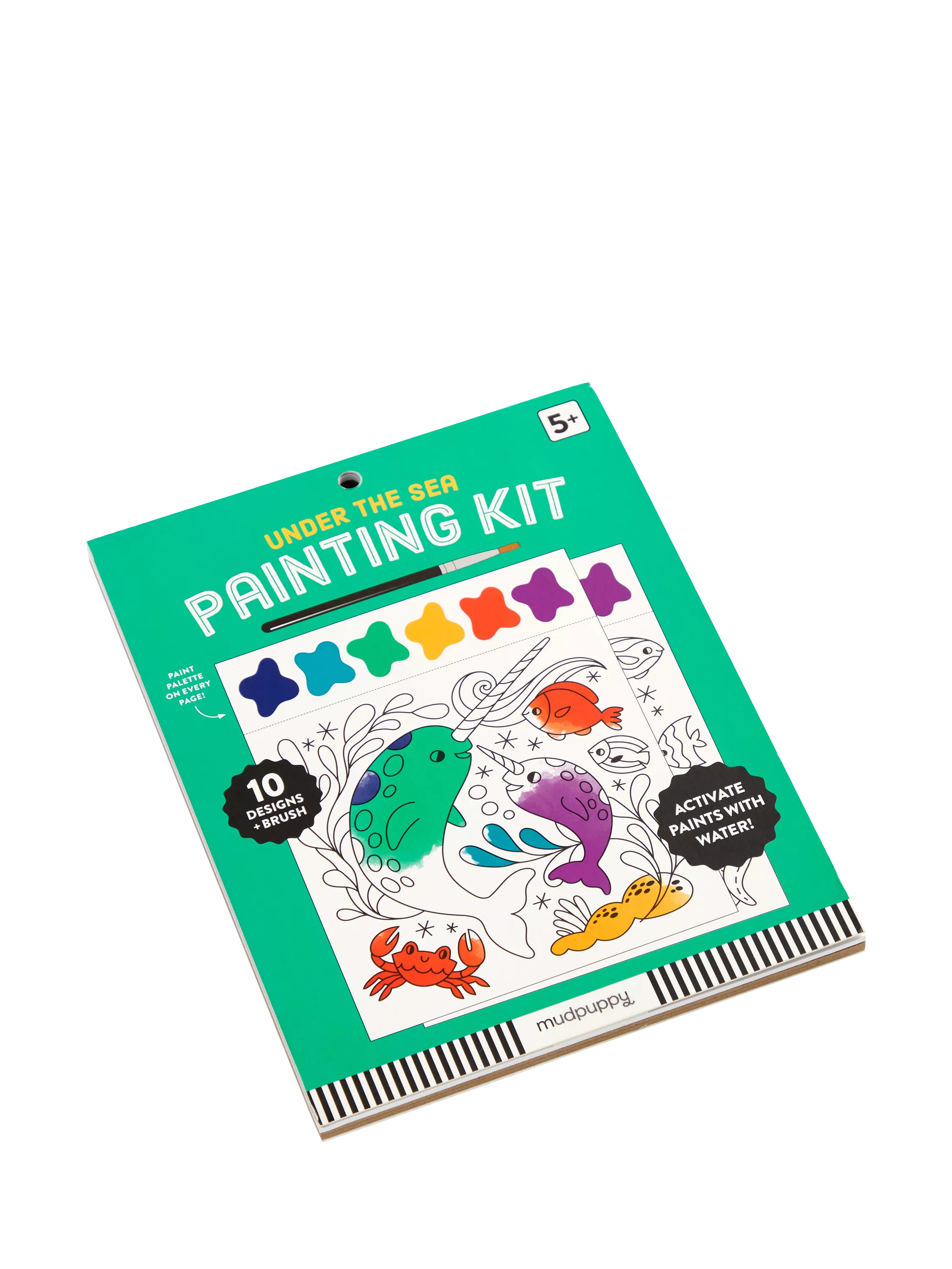 Galison under the sea painting kit with brush - British product
