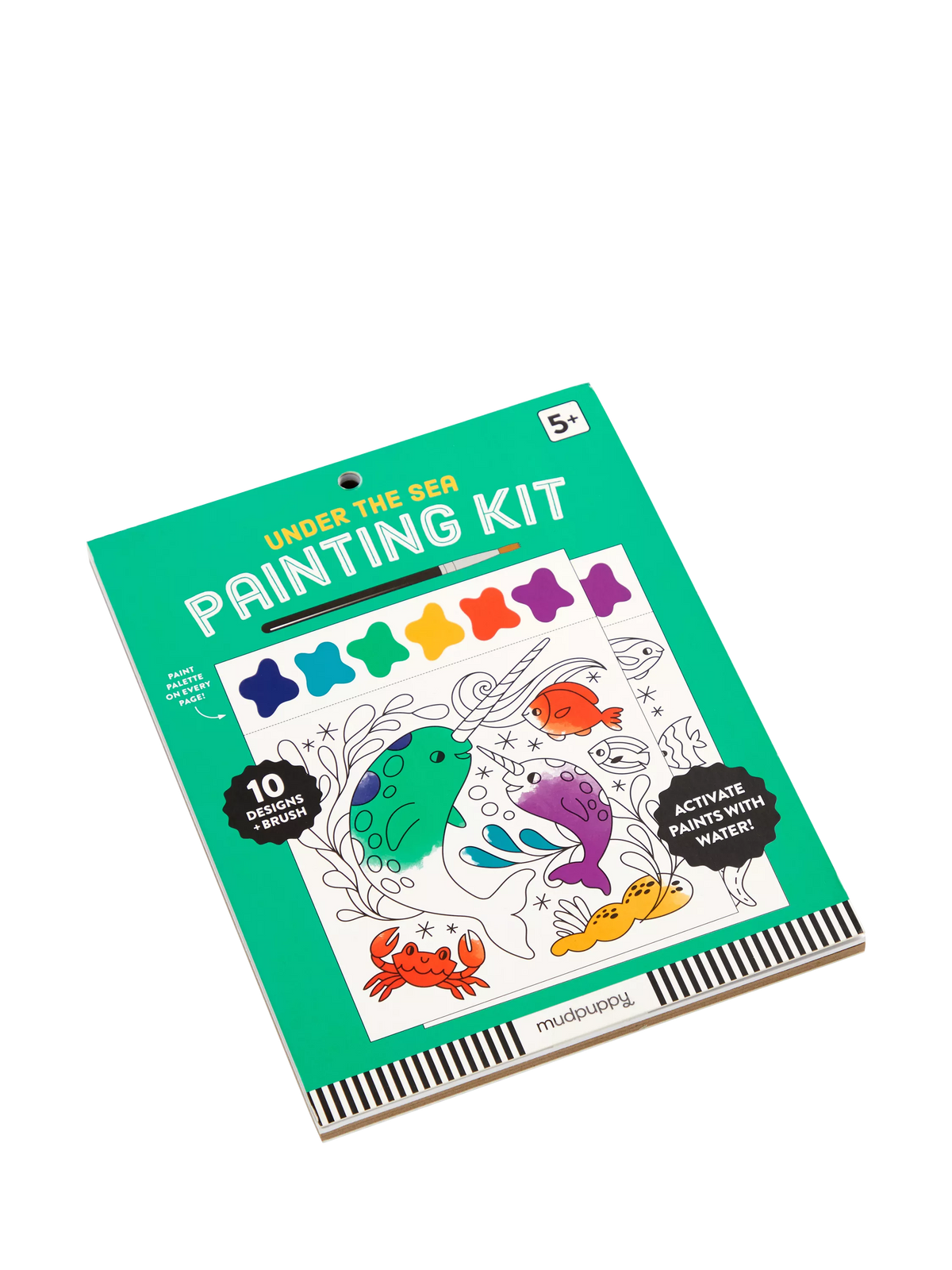 Galison under the sea painting kit with brush - British product