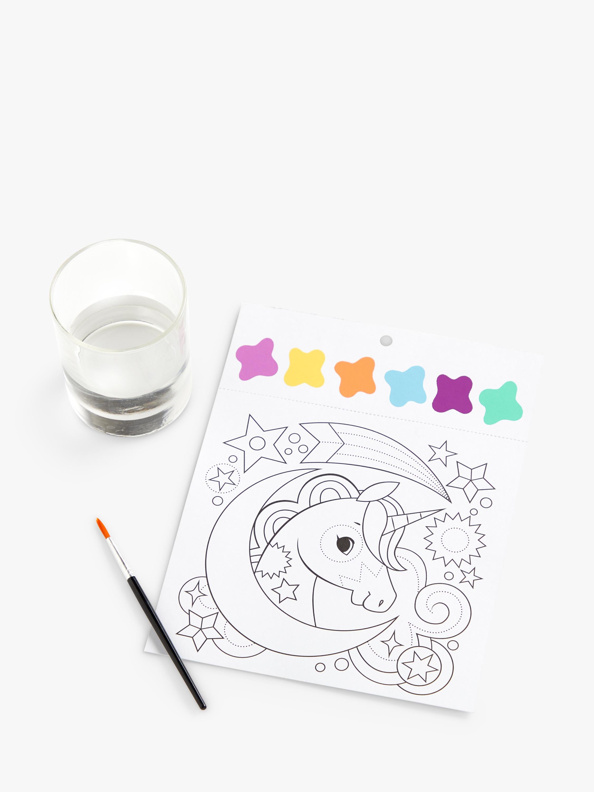 Galison Unicorn Dreams watercolour painting kit for children (British brand)