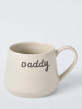 John Lewis Daddy stoneware mug with speckled design - British product