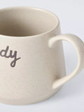 John Lewis Daddy stoneware mug with speckled design - British product