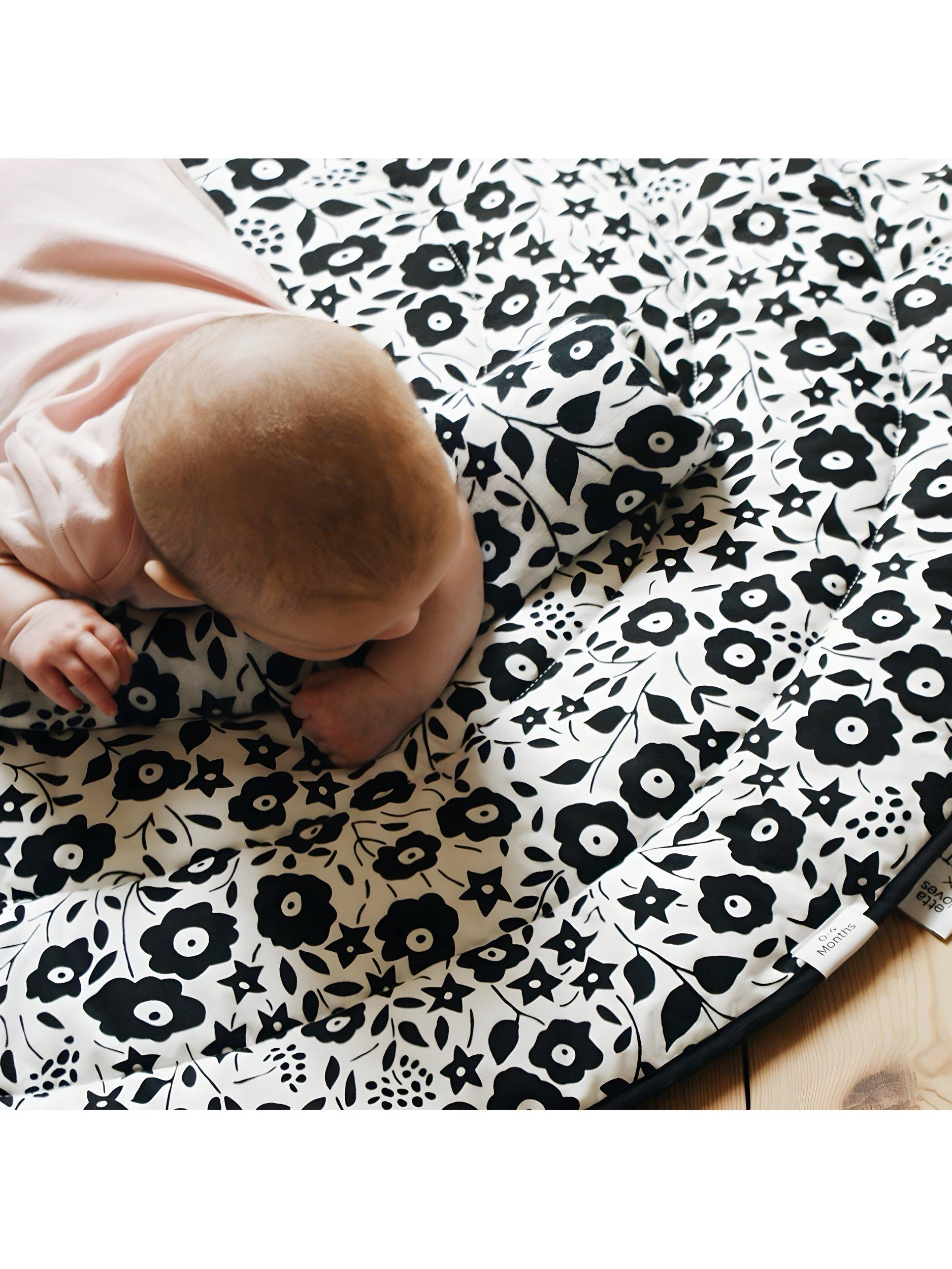 Etta Loves Liberty prints reversible sensory playmat (British brand)