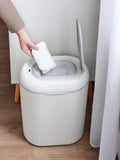 Shnuggle Nappy Bin white with odour lock, imported from the UK