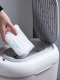 Shnuggle Nappy Bin white with odour lock, imported from the UK