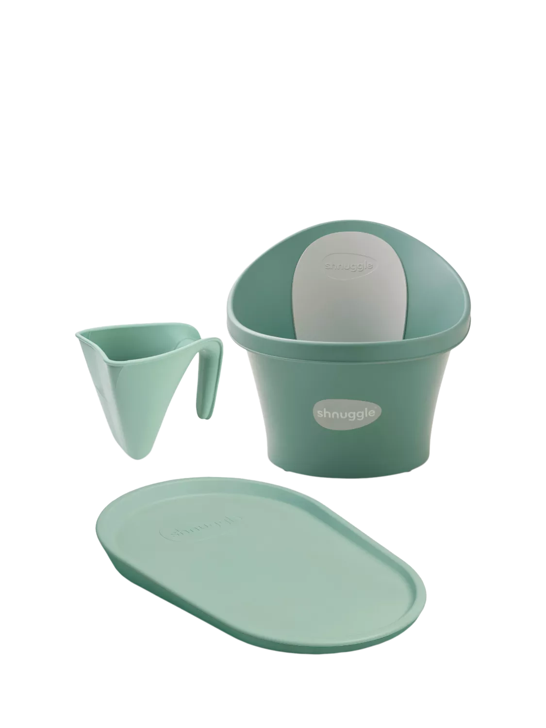 Shnuggle baby bath and changing essentials bundle (British brand)