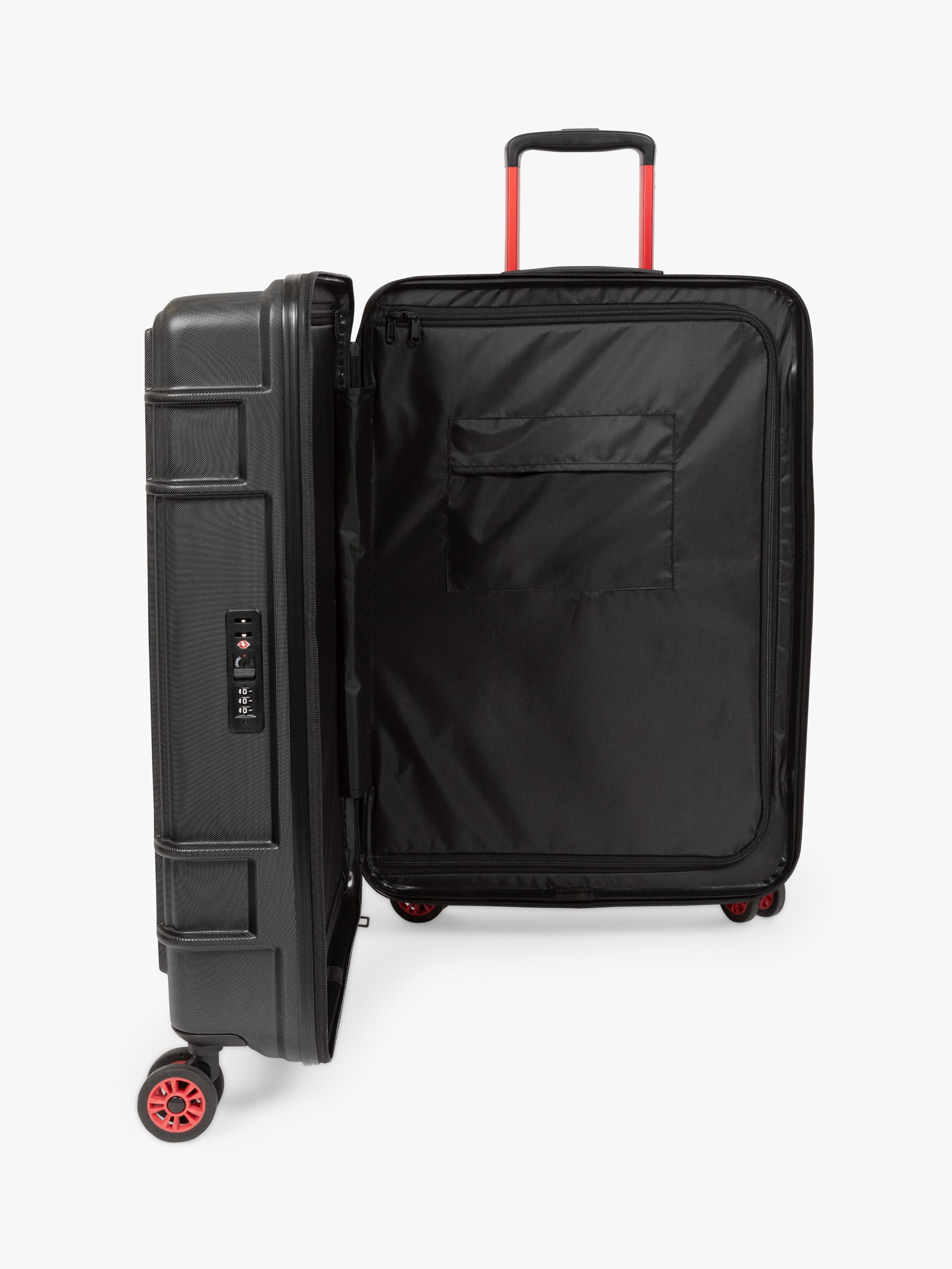 Eastpak Resist'n Zip Large Suitcase 90L Black - British product