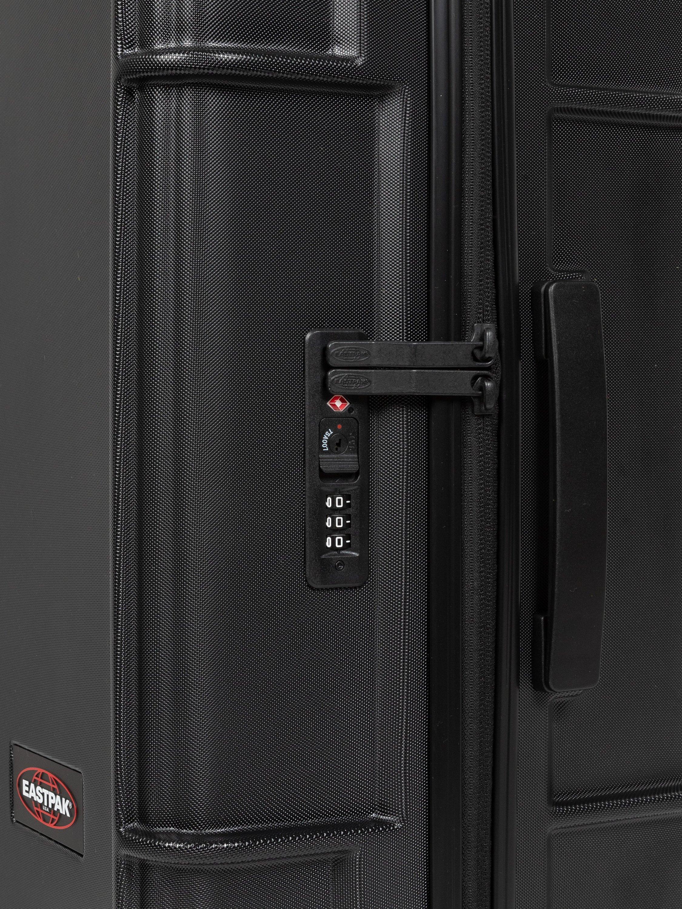 Eastpak Resist'n Zip Large Suitcase 90L Black - British product