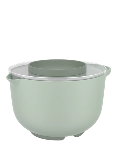 John Lewis Mepal Chef It Mixing Bowl & Lid, Nordic Sage, 3L- Buy online at McGrocer