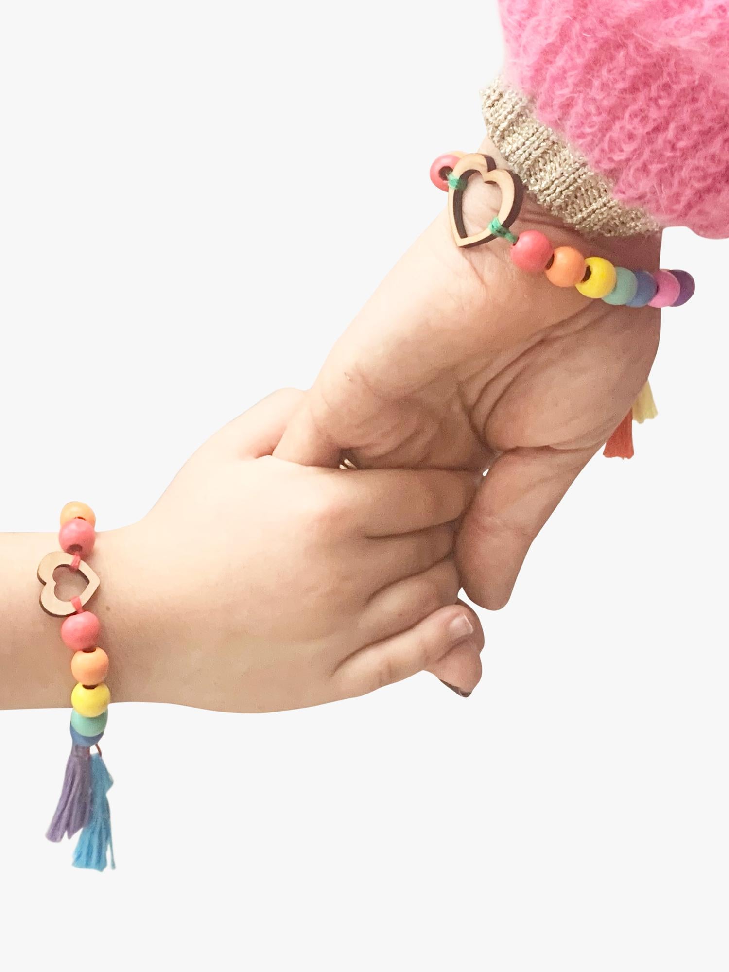 Cotton Twist You & Me bracelet craft kit, imported from the UK