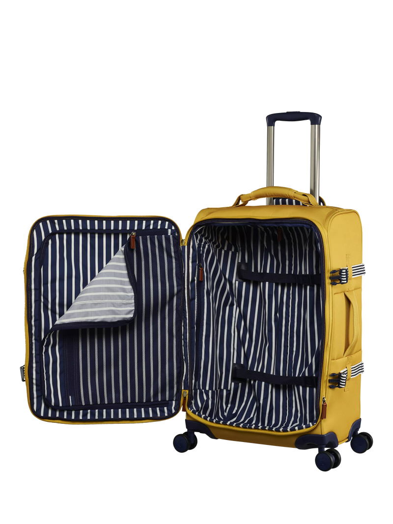 Joules medium suitcase 66cm 68L antique gold (British brand)