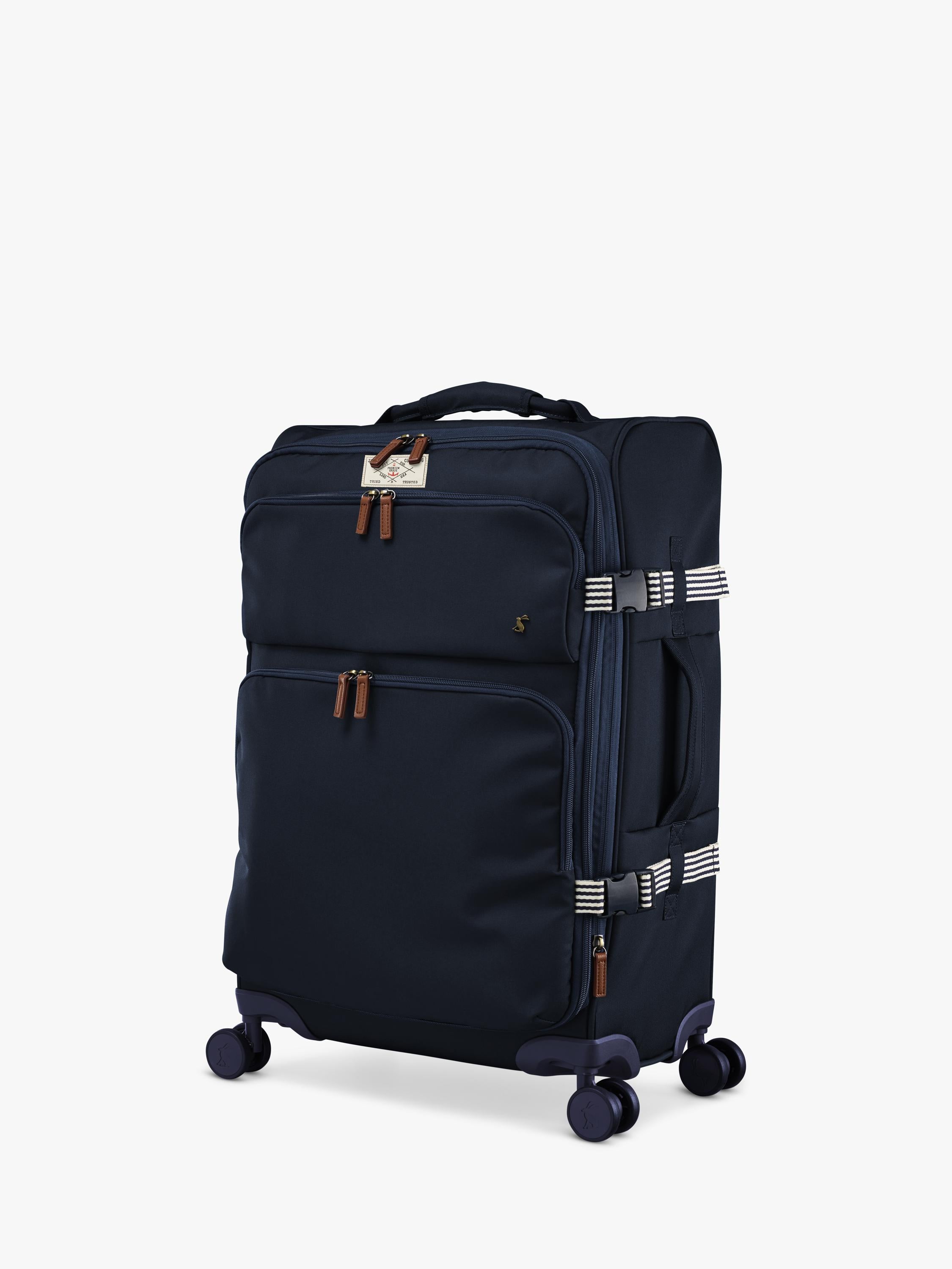 Joules suitcase French Navy medium 68L, imported from the UK