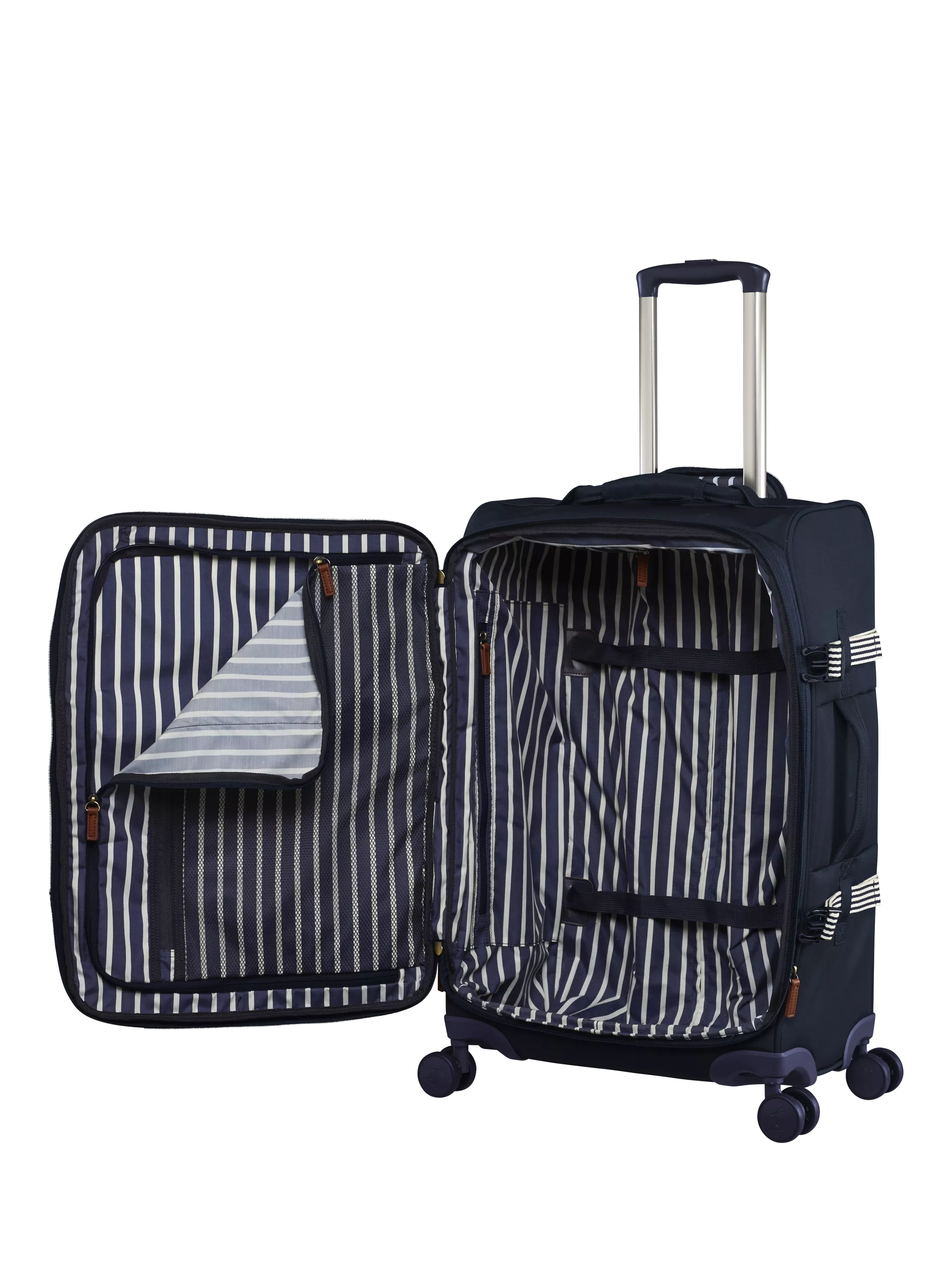 Joules suitcase French Navy medium 68L, imported from the UK