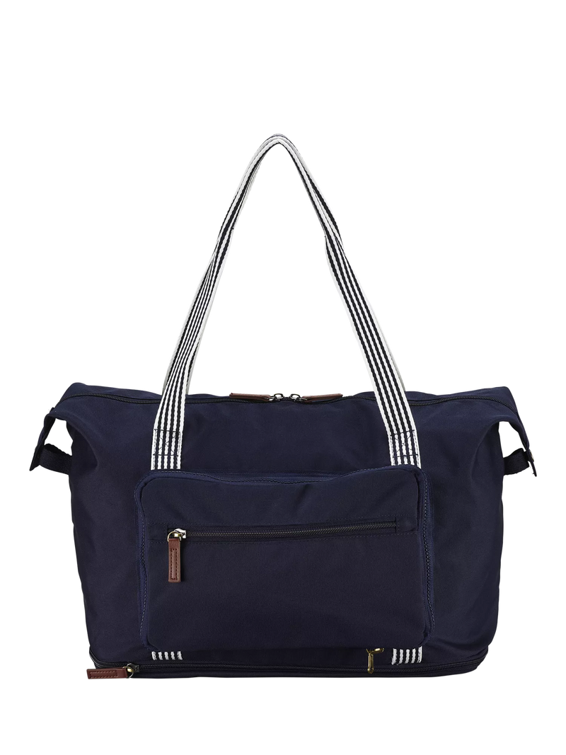 Joules packable duffle bag French Navy recycled polyester - British product