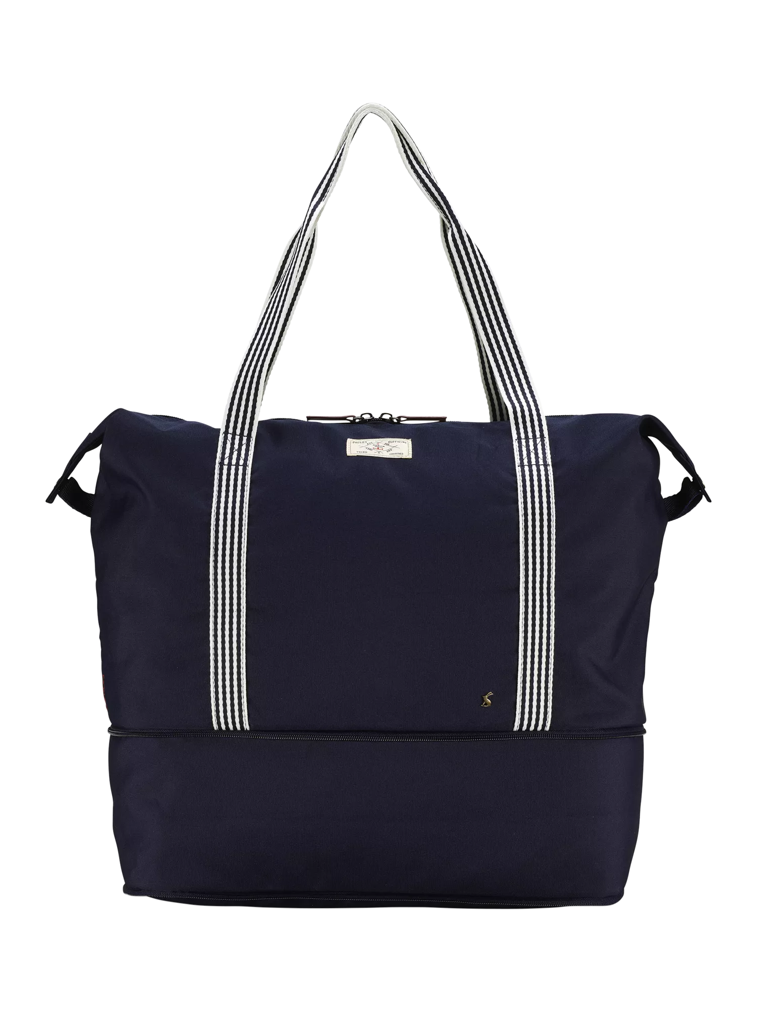 Joules packable duffle bag French Navy recycled polyester - British product