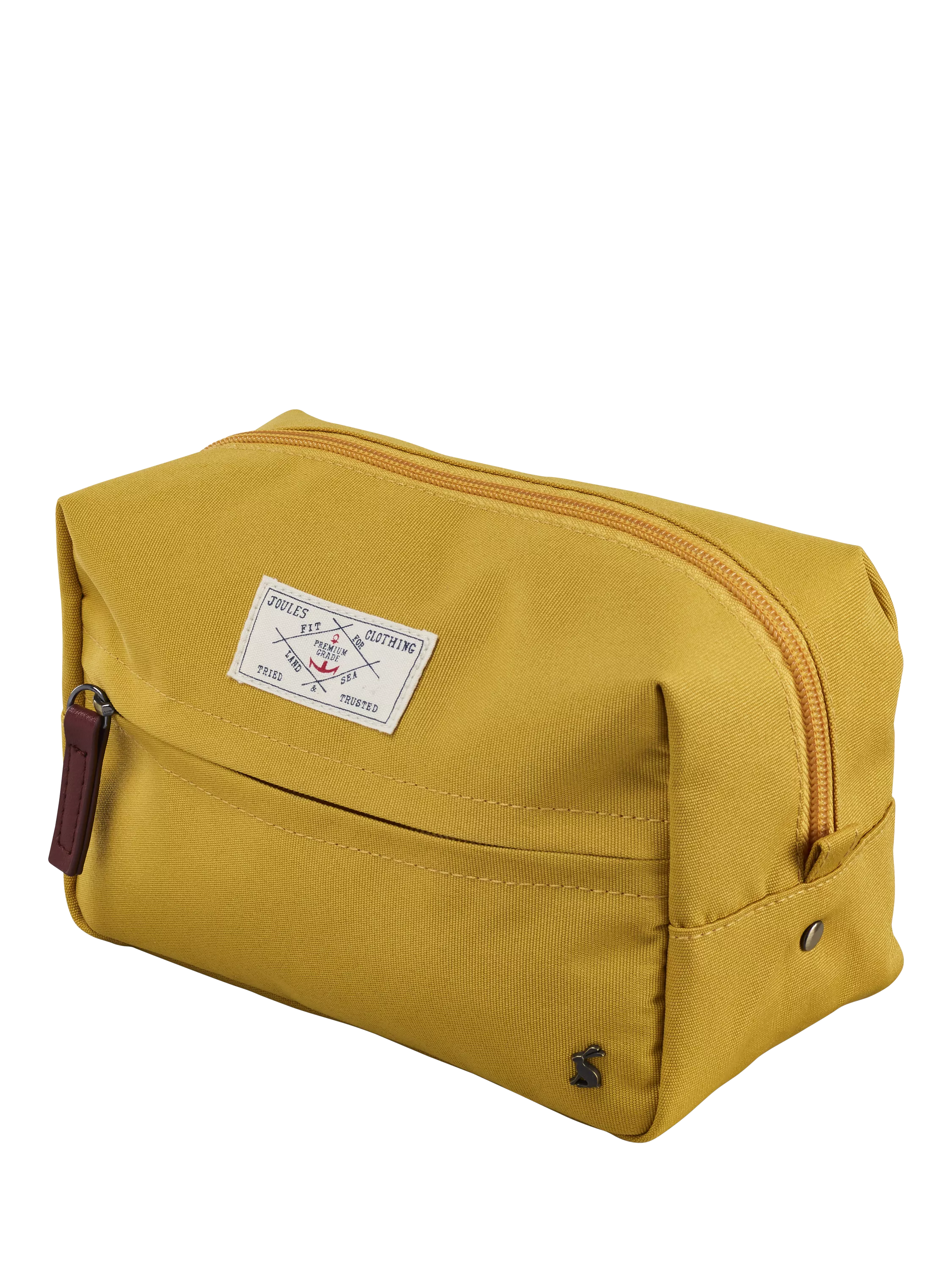 Joules Coast wash bag in antique gold - British product