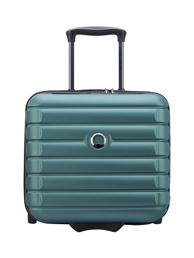 DELSEY Shadow 5.0 Underseat 2-Wheel 38cm Cabin Case, 32L, Green